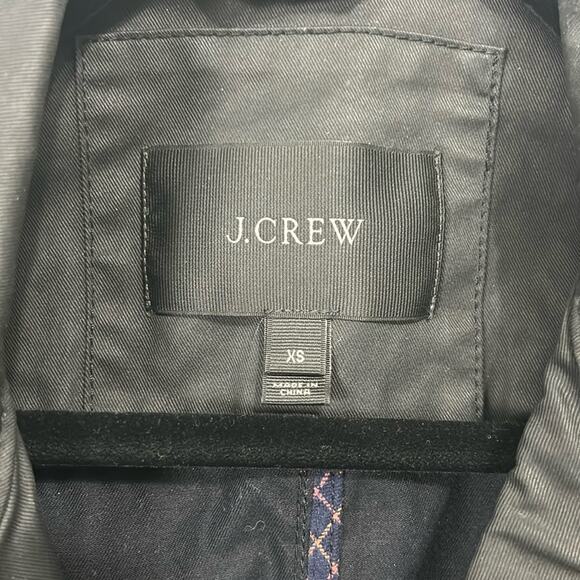 J. Crew Downtown Field jacket black women’s size XS - Picture 4 of 7